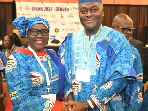 Ghana’s Ambassador to the US, HE Hajia Alima Mahama and Dr. Tsatsu Nyamadi, President of CEANA