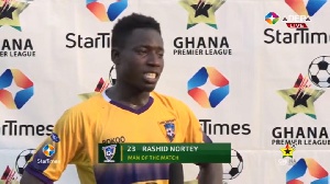 Medeama SC midfielder Rashid Nortey harbours dream of playing for Manchester City or Barcelona