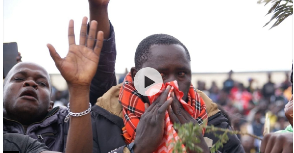 Thousands of grief-stricken mourners attend Raila Odinga’s funeral