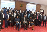 The Thirty-five Court Registrars in a group photograph
