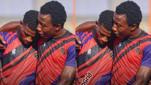 Some players of Legon Cities were visibly distraught following the final whistle