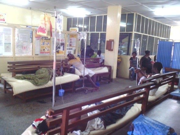 Patients at hospital ward.       File photo.