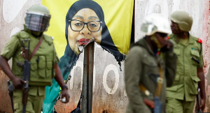President Samia Suluhu Hassan was declared the winner of the disputed vote