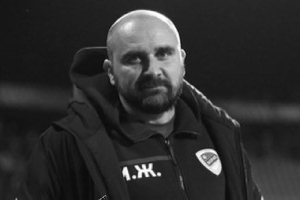 Mladen Žižović died after collapsing on the touchline
