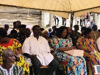 Dignitaries at the Suhum Independence celebration