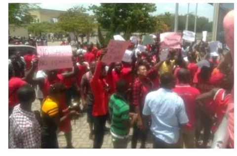 Students have been protesting the dismissal of some senior staff of the school