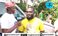 Suliaman Alhassan Cobbiah speaking to GhanaWeb in an interview