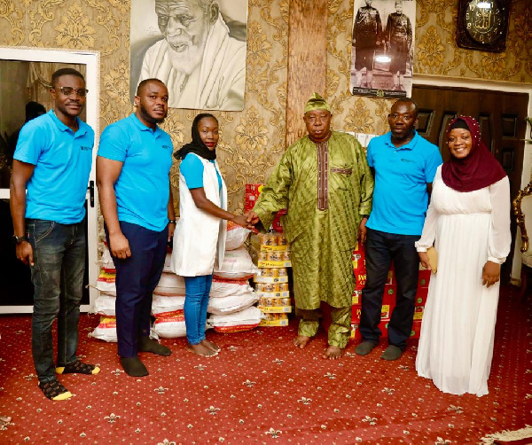 A delegation from Karpowership Ghana paid a courtesy visit to the National Chief Imam