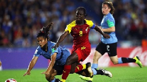 Mukarama scored a hat-trick for the Black Maidens