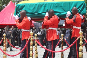 Major Mahama left behind a wife and two children
