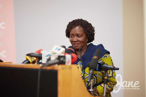 Vice President elect, Professor Naana Jane Opoku-Agyemang