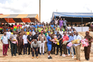 Nyantakyi made the revelation during the launch of the Prisons Football Project
