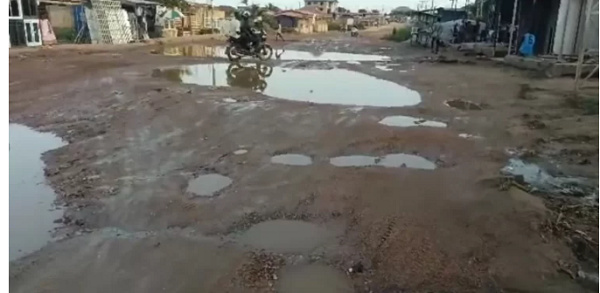 Residents are unhappy with the rough roads and potholes from Bogoso to Prestea township