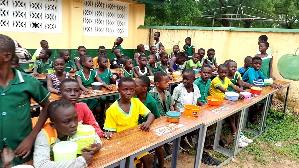 Yerikoi, and Kporibatee Basics Schools are among the institutions that benefited from the donation