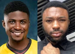 Stephen King Amoah (L) and Nana Yaw Kyere (R) were both lured and killed