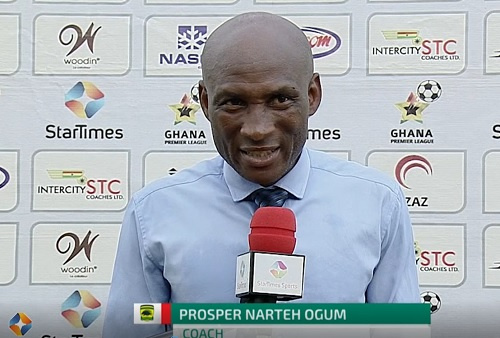 Asante Kotoko coach Prosper Narteh admits relief after win over Samartex