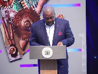 President Mahama at the Africa Mobile and ICT Expo (MOBEX)