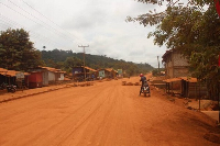 The Asesewa to Koforidua road