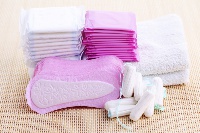 Some adolescents result to using rags because they cannot afford sanitary towels