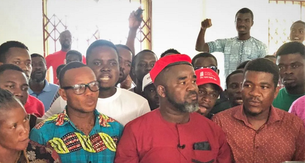 Members of the 'concerned youth of Ketu North NDC'