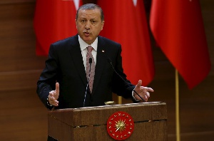 Tayyip Erdogan. Turkey President. Reuters