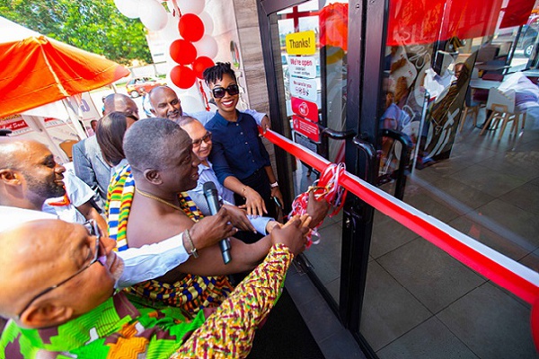 The 15th branch of KFC being opened