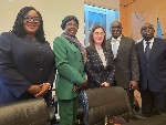 The Ghanaian delegation was led by the Minister of Gender, Children and Social Protection