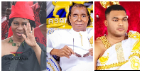 (L-R) Adwoa Safo, the late Appostle Kwadwo Safo and Kwadwo Safo Akofena