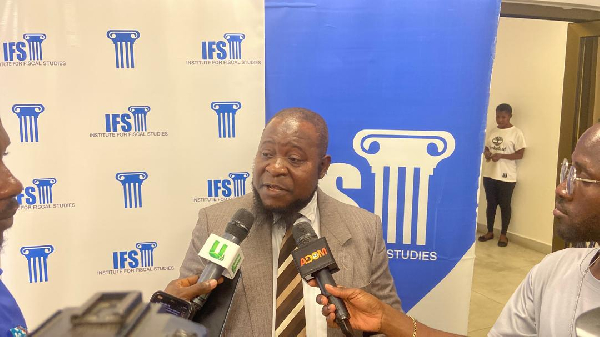 Dr. Said Boakye, Executive Director of IFS