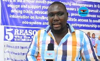 Chief Executive Officer of the Ghana Chamber of Young Entrepreneurs, Sherif Ghali