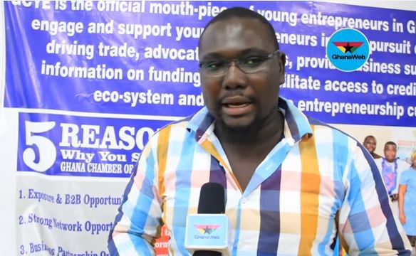 Sherif Ghali is the CEO of the Ghana Chamber for Young Entrepreneurs