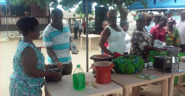 Demonstration fairs held in Amasaman to promote clean cooking technologies in Ghana