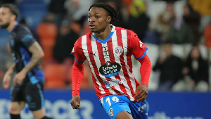 Top talent Jerry Afriyie continues impressive run with another goal for CD Lugo