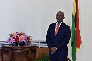 Edward Boateng, Ghana's Ambassador to China