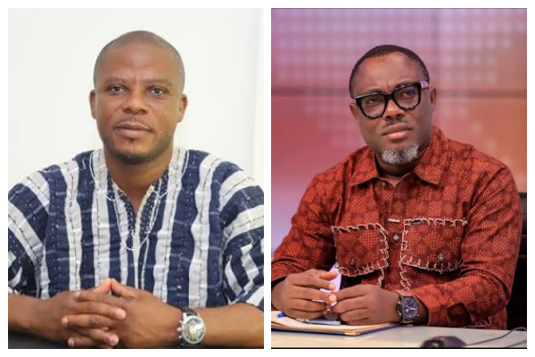 Sylvester Tetteh (L) has criticised  Professor Gyampo (R)