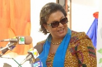 Madam Hannah Tetteh, MP for Awutu Senya West