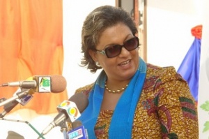Madam Hannah Tetteh, MP for Awutu Senya West