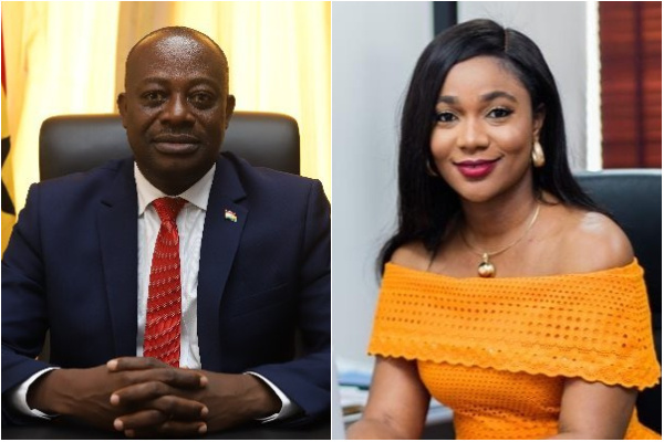 President Akufo-Addo has swapped these two deputy ministers