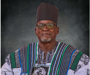 The late Paramount Chief of Lawra, Naa Puowele Karbo III