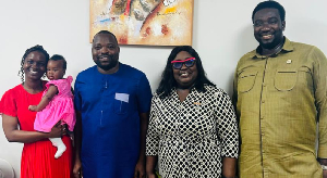 Some of the stakeholders in a photograph