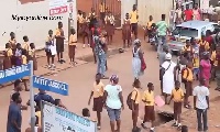 Some female teachers of the St. John's Primary School in Accra were assaulted by thugs