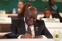President Akufo-Addo was reported 