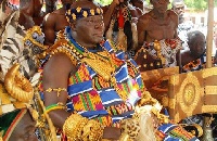 The Asantehene Otumfuo Osei Tutu II