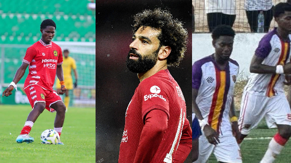 Gyau (L), Salah (M), and Hearts of Oak (R) gave football fans plenty to cheer about over the weekend