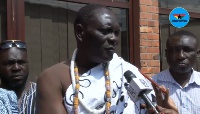 Chief of Adabraka Traditional area, Nii Agyabeng Tetteh II