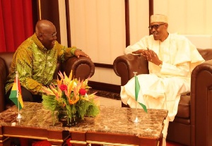 President Akufo-Addo and President Buhari discussed matters bordering on rapid expansion and growth