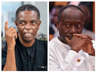 Kwesi Pratt Jnr (L) and Ken Ofori-Atta (R)