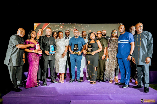 Some award winners at the event