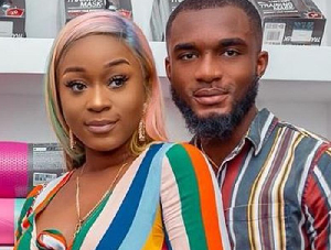 Efia Odo and Kweku Revloe dated in 2018