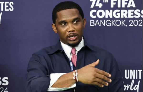 Samuel Eto’o is Cameroon Football Federation president